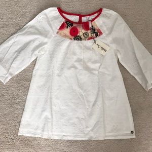 NWT Matilda Jane snow angel top